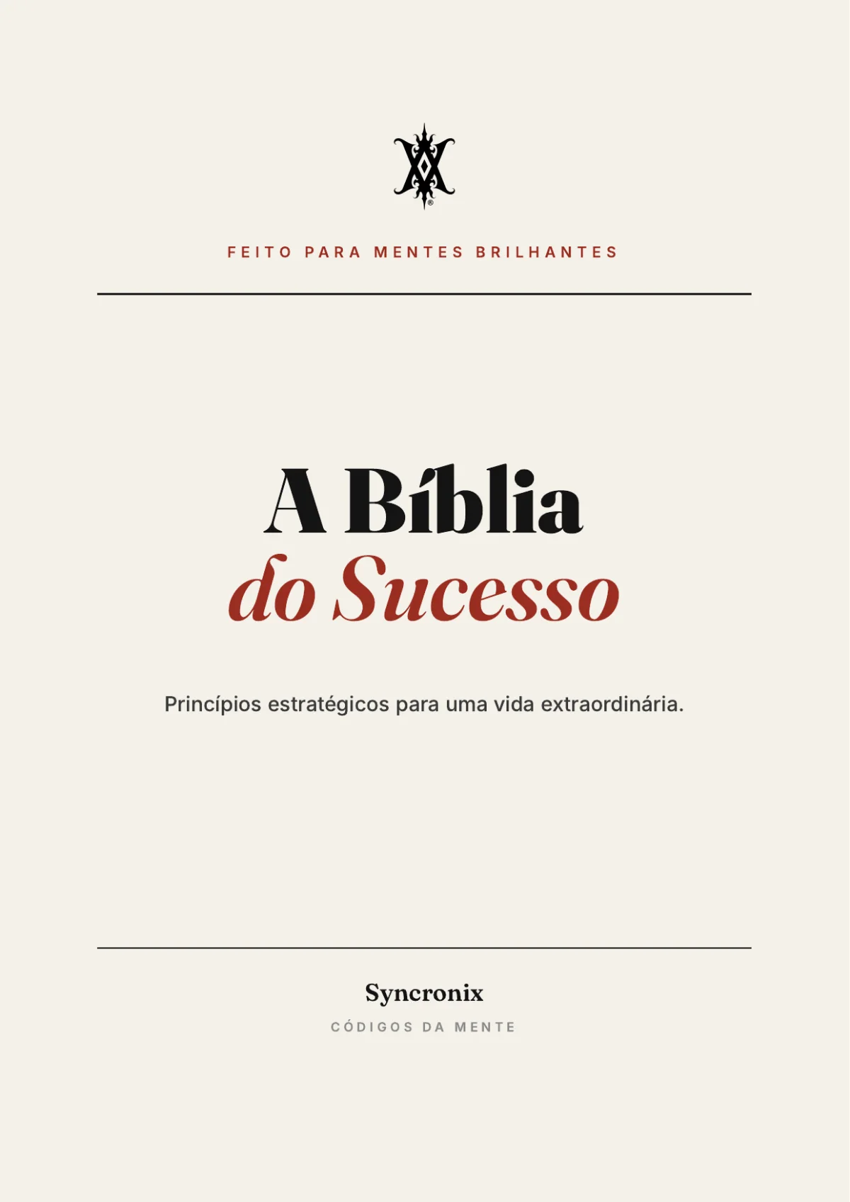 Capa do livro A Bíblia do Sucesso