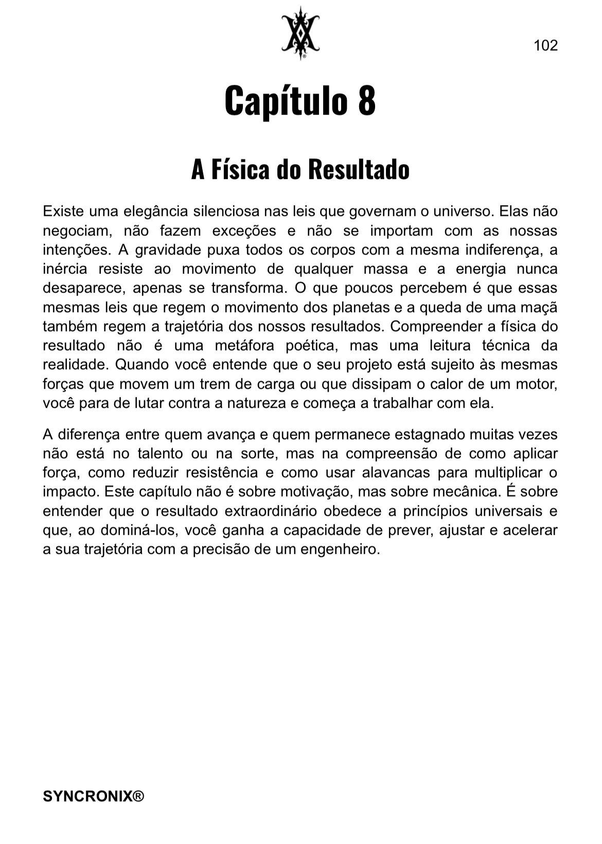 Página 6 do livro A Ciência do Resultado
