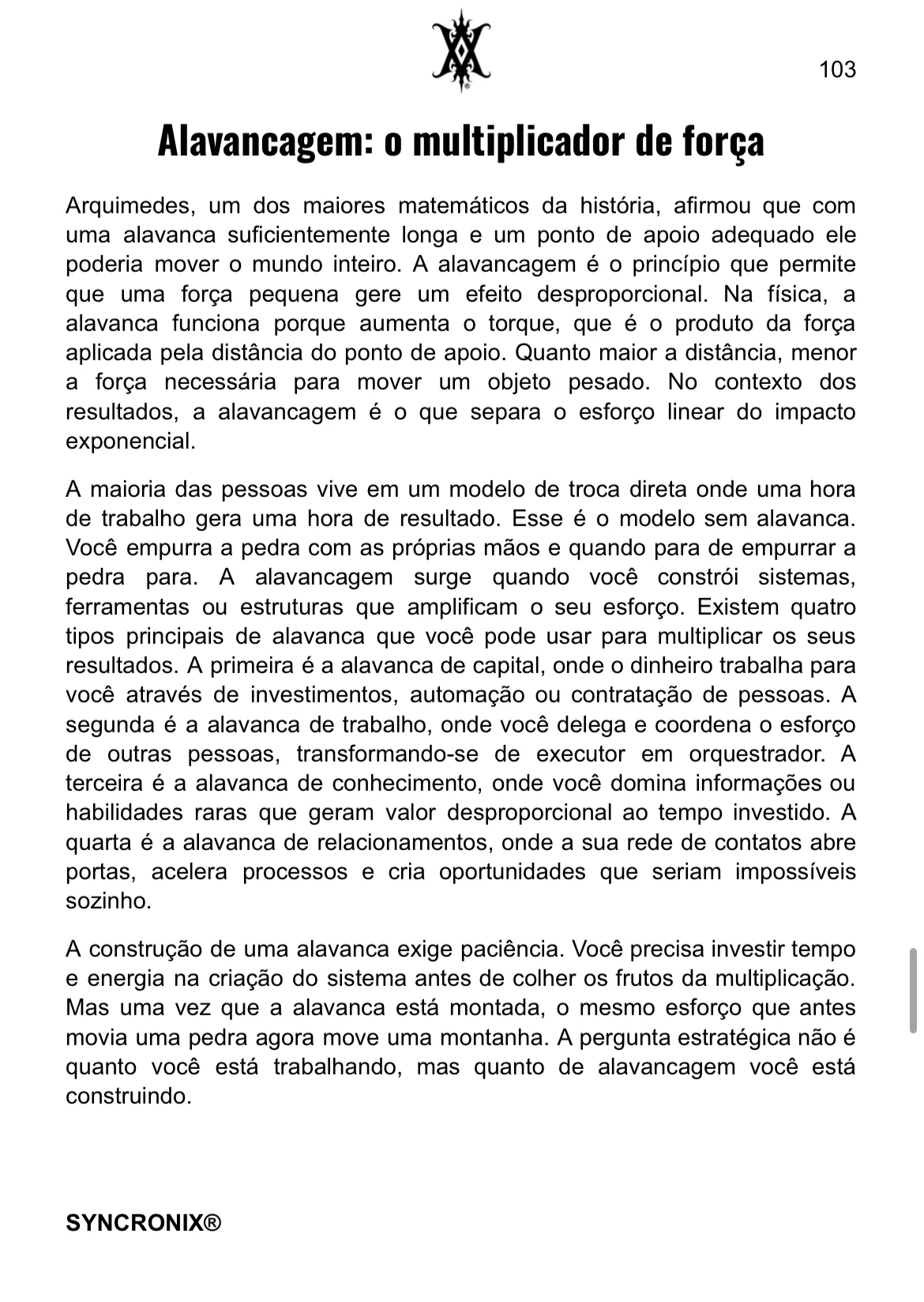 Página 8 do livro A Ciência do Resultado