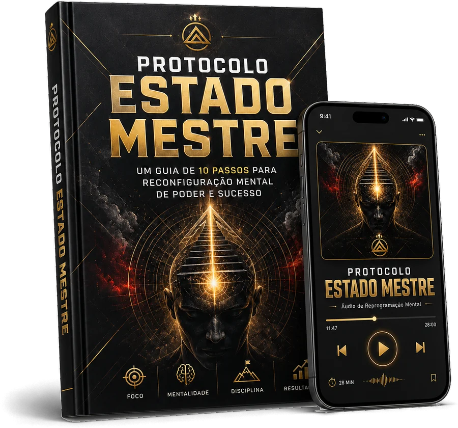 Protocolo Estado Mestre: o guia de 10 passos e o áudio de reprogramação mental de 28 minutos
